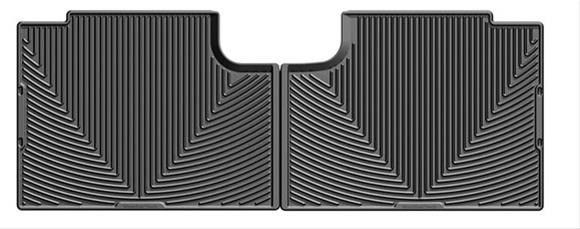 Коврики в салон Ford F150 2015-2021, ExtCab, задние, черные, Weathertech, W358