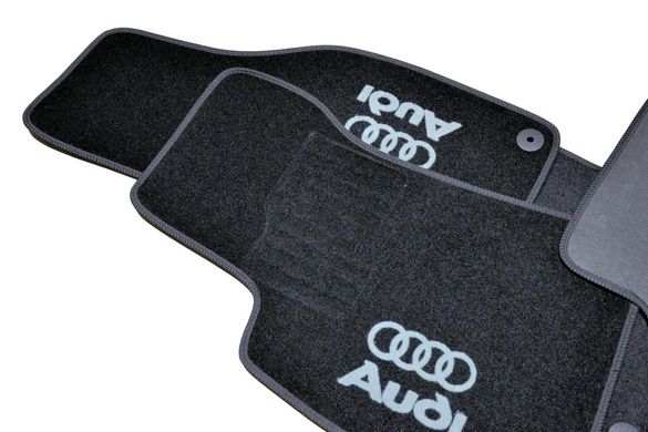 Ворсові килимки Audi A4 В6, B7 (2000-2008) /чорні, кт 5шт BLCCR1016 AVTM
