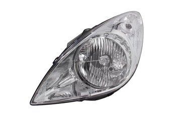 Фара передня Hyundai i20 2008-2012, ліва H4, електричне регулювання, з мотором, Depo, 221-1151LMLD-EM
