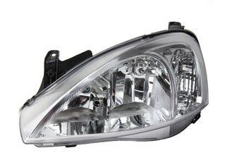 Фара передня Opel Combo 2004-2011, ліва H7/H1, електричне регулювання, Depo, 442-1125L-LDEMD