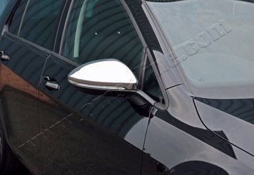 Накладки хромированные на зеркала (2шт) Volkswagen Golf 2013-, OmsaLine, 7515111