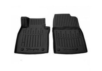 Коврики в салон BMW X1 E84 2009-2015, с бортом, полиуретан, 2шт, Stingray, 5027172