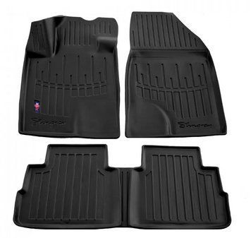 Килимки у салон Haval H6 3 2020-, з бортом, поліуретан, 5шт, Stingray, 5051025