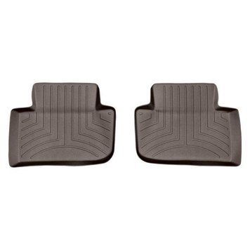 Коврики в салон Porsche Macan 2009-2019, с бортом, задние, какао, Weathertech 472303