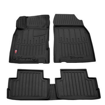 Коврики в салон Kia Cerato 2 2008-2012, с бортом, полиуретан, 4шт, Stingray, 5010095