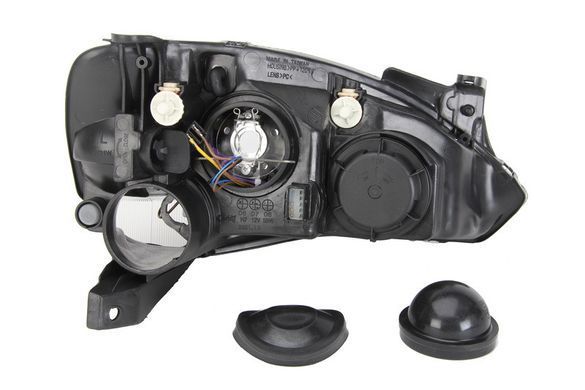 Фара передня Opel Combo 2004-2011, ліва H7/H1, електричне регулювання, Depo, 442-1125L-LDEMD