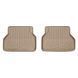 Коврики в салон BMW 5-Series E60 2003-2010, задние, бежевые, Weathertech 451642 1