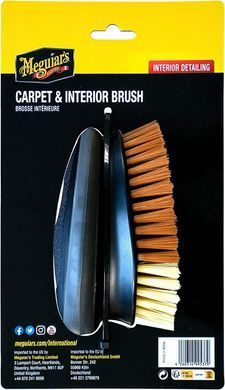 Щетка для химчистки салона Meguiars Carpet & Interior Brush Meguiars X1000EU