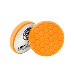 Полировочный круг Chemical Guys средней жесткости режущей OrangeHex-Logic Medium-Heavy Cutting Pad (оранжево Chemical Guys BUFX102HEX4