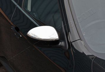 Накладки хромовані на дзеркала (2шт) Nissan Juke 2010-2014, OmsaLine 5008111