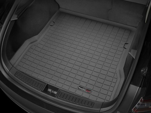 Килимок багажника Lexus GX 460 2010 чорний 2х зон клімат з 3 поряд Weathertech 40837