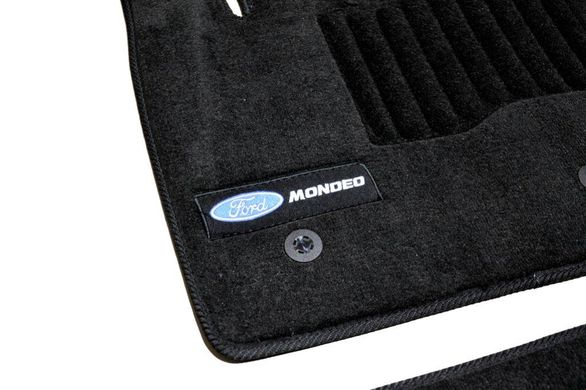 Ворсові килимки Ford Mondeo (2014-) /Чорні, Premium BLCLX1162 AVTM