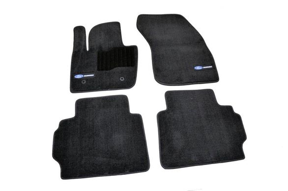 Ворсові килимки Ford Mondeo (2014-) /Чорні, Premium BLCLX1162 AVTM
