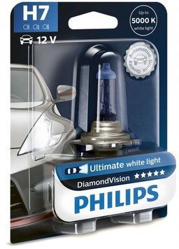 Автолампа H7 Diamond Vision 12V 55W PX26d (блистер 1шт)