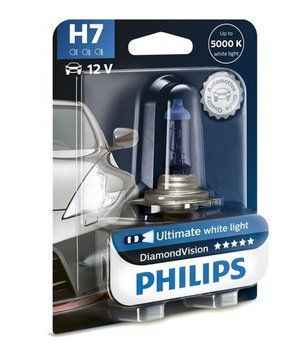Автолампа H7 Diamond Vision 12V 55W PX26d (блистер 1шт)