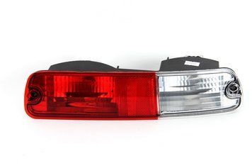 Фонарь задний Mitsubishi Pajero 3 2002-2006, левый нижний, в бампере, Depo, 214-1317L-UE
