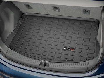 Коврик в багажник Chevrolet Bolt 2017- фальшпол, черный, WeatherTech 401046