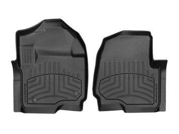 Килимки у салон Chrysler 300C 2011, AWD, передні, чорні, Weathertech 444251IM