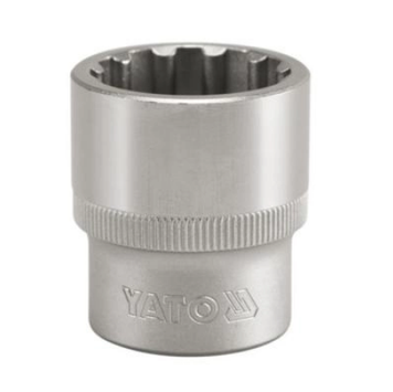 Головка торцевая SPLINE 1/2 19мм Yato YT-1471