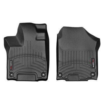 Коврики в салон Honda Pilot 2017-, с бортом, передние, черные, Weathertech 448391