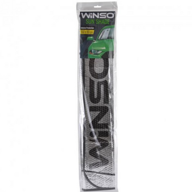 Шторка сонцезахисна WINSO дзеркальна для лобового скла 150*80см Winso 150800