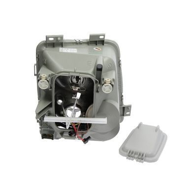 Фара передня Volkswagen LT35 1996-2006, ліва H4/H1, електричне/механічне регулювання, Depo, 441-1143L-LDEMF