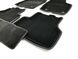 3D килимки в салон Audi Q3 2010- ворсові чорні 5шт 86288 Seintex 7