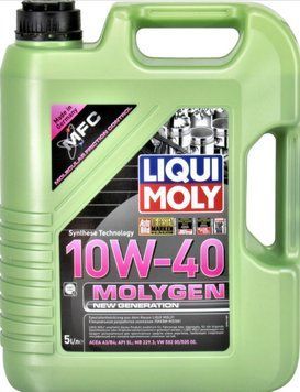 Моторное масло Liqui Moly Molygen NeW Generation 10W-40, 5л Liqui Moly 9061
