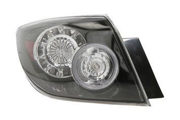 Фонарь задний Mazda 3 HB 2006-2008, левый, наружный LED, Depo, 216-1963L-UE