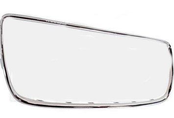 Рамка решетки радиатора Hyundai Santa Fe 2009-2012, хромированная узкая, AVTM, 183226997