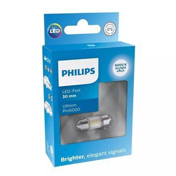 Автолампа C5W Ultinon Pro6000 LED 12V 1W SV8,5 (блистер 1шт)