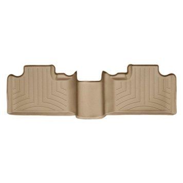 Килимки у салон Jeep Grand Cherokee 2011-, з бортом, задні, бежеві, Weathertech 453242