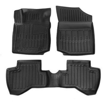 Килимки у салон Peugeot 107/ Citroen C1/ Toyota Aygo 2005-2014 з бортом, поліуретан, 3шт Stingray 5016283