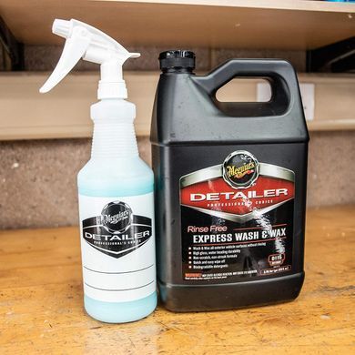 Концентрат сухая мойка с виском Meguiars Detailer Rinse Free Express Wash & Wax 3,79л Meguiars D11501