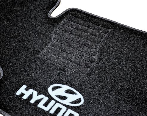 Ворсові килимки Hyundai Elantra (2011-2015) /чорні, кт. 5шт BLCCR1219 AVTM