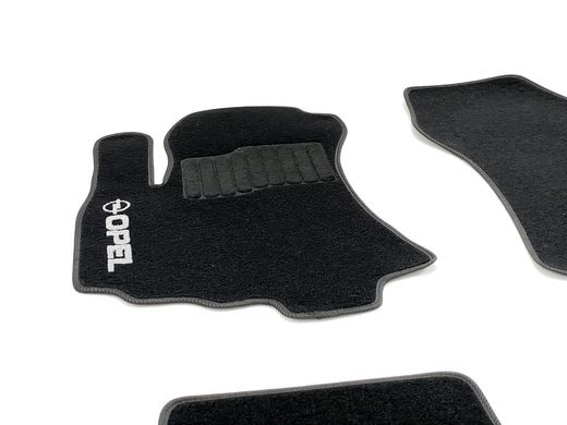 Ворсові килимки Opel Zafira A (1999-2005) /чорні, 5шт BLCCR1459 AVTM