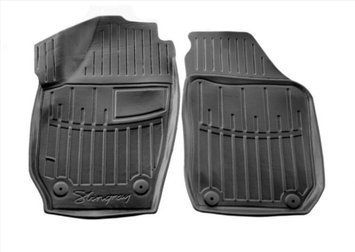 Коврики в салон Skoda Roomster 2006-2015/Praktik 2007-2014, с бортом, полиуретан, 2шт, Stingray, 5020142