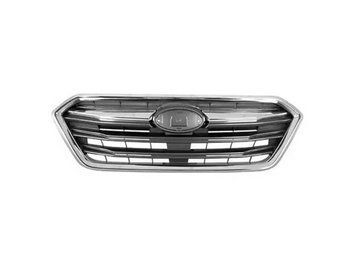 Решетка радиатора Subaru Legacy 2017-2019 темно-серый, с хромированным молдингом, AVTM, 186734992