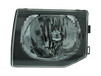 Фара передняя Mitsubishi Pajero 1998-2000, левая H4, механическая регулировка, Depo, 214-1146L-LD-E