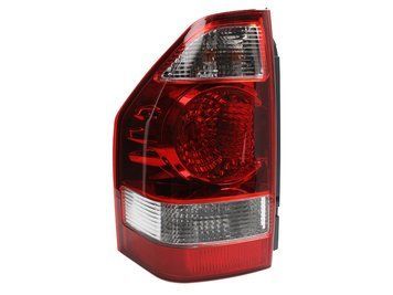 Ліхтар задній Mitsubishi Pajero 3 (V60/V70) 2003-2007 лівий, з лампами, зовнішній (W21W/WY21W/W21/5W) Depo 214-1979L-AE