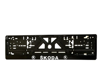 Рамка номерного знака Skoda (об'ємні букви) AVTM RNSK01
