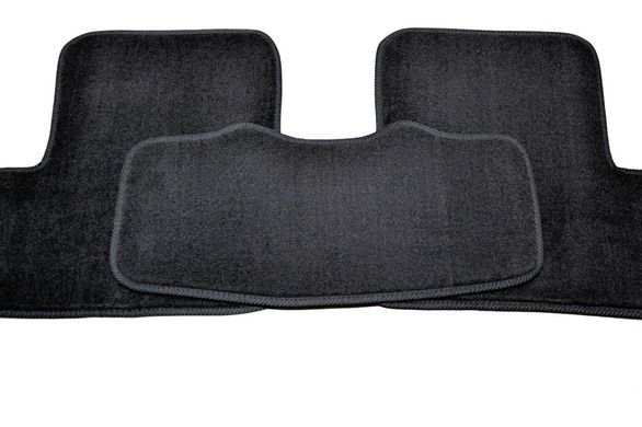 Ворсові килимки Mitsubishi Lancer (2007-) /Чорні, Premium BLCLX1393 AVTM