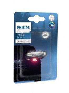 Автолампа C5W Ultinon Pro3000 LED 12V 0.6W SV8,5 (блистер 1шт)