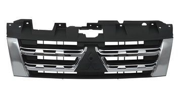 Решітка радіатора Mitsubishi Pajero 2012-2014, хромована/чорна, AVTM, 183738991