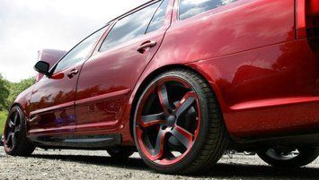 Накладки на пороги Skoda Octavia A5 2004-2013 AutoPlast SOVP2004