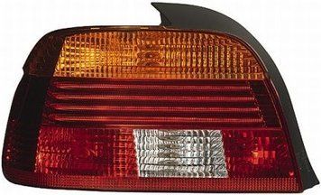 Ліхтар задній BMW 5-Series E39 2000-2003, лівий, жовто-червоний, Depo, 444-1910L-UE-YR