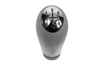 Ручка важеля КПП Renault Logan 2004-2013/Megane 2 2004-2009/Clio 2005-2012/Sandero 2007-2013, сіра/хром, AVTM, 6455806B