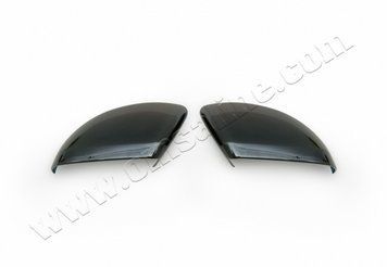 Накладки хромированные на зеркала (2шт, Black Chrome, Abs-хром) Mercedes-Benz Vito W447 2014-, OmsaLine, 4733112b