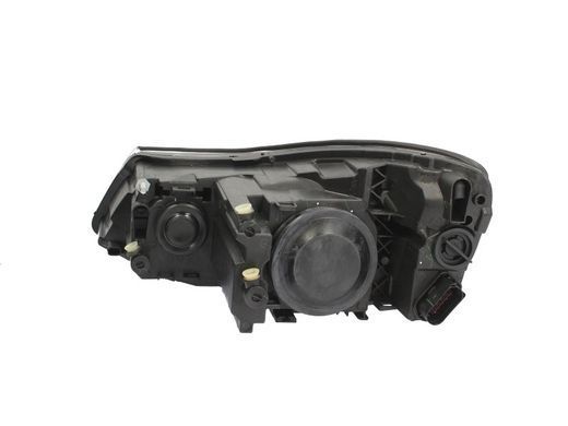 Фара передня Skoda Octavia 2009-2012, права, електричне регулювання, з коректором, чорне віддзеркалення, без лого H7/H1/PY21W/W5W, Depo, 665-1118RMLDEM2