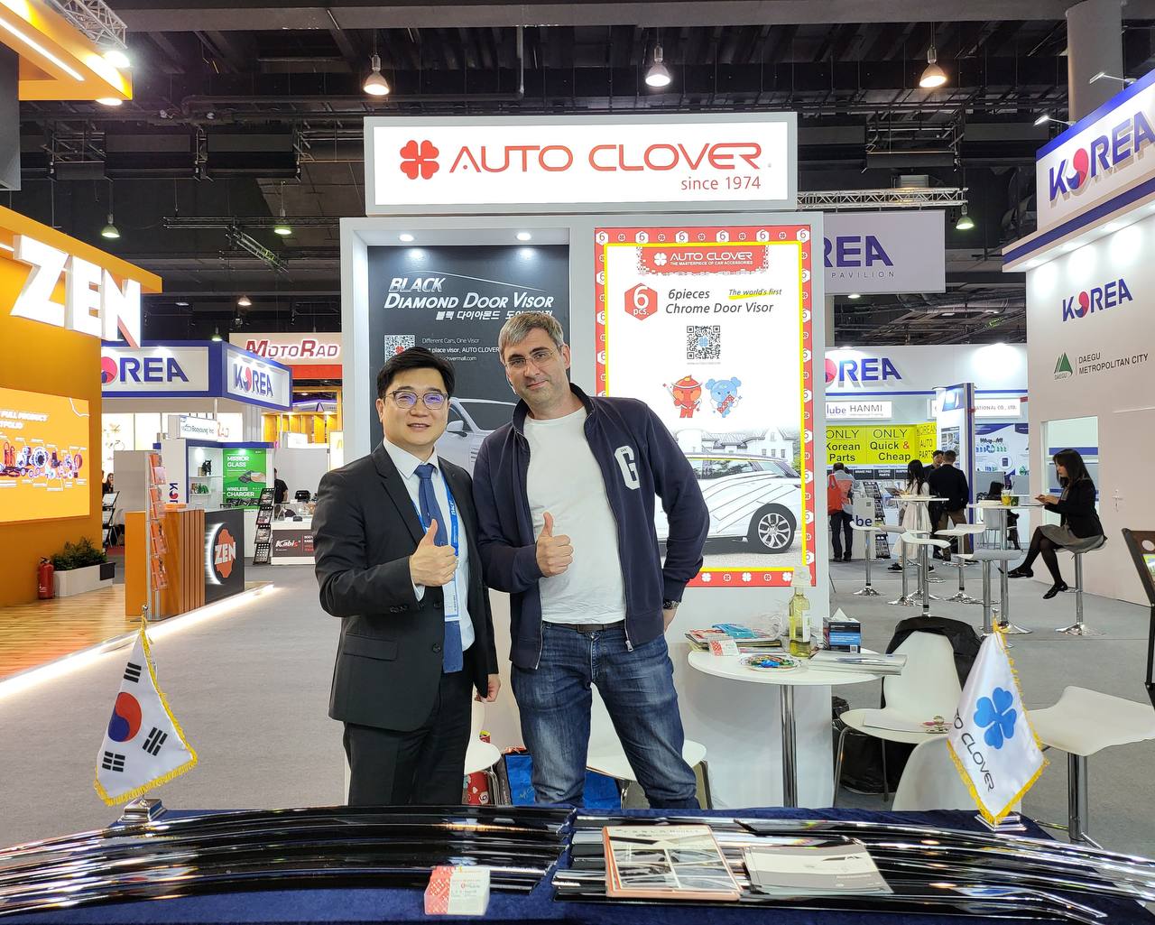 З представником Auto Clover